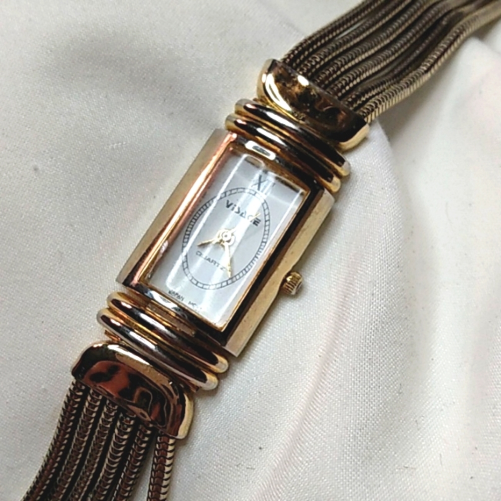 Vintage Visage Bracelet Watch